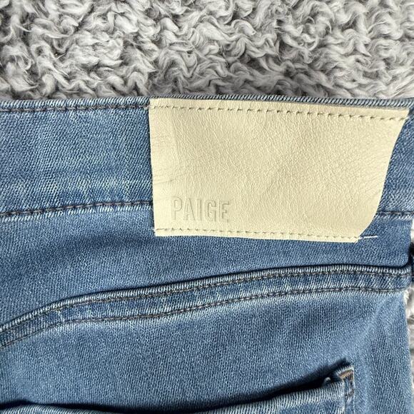 Paige Normandie Straight Leg Jeans Light Denim Donnelly Blue Jeans Sz 35 Men's - Picture 7 of 16